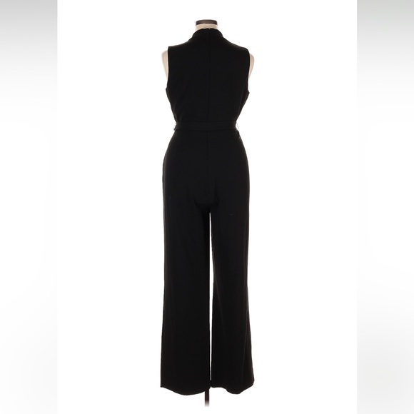 Calvin Klein Sleeveless Tie Waist Wide-Leg Jumpsuit, NWOT - Picture 2 of 3